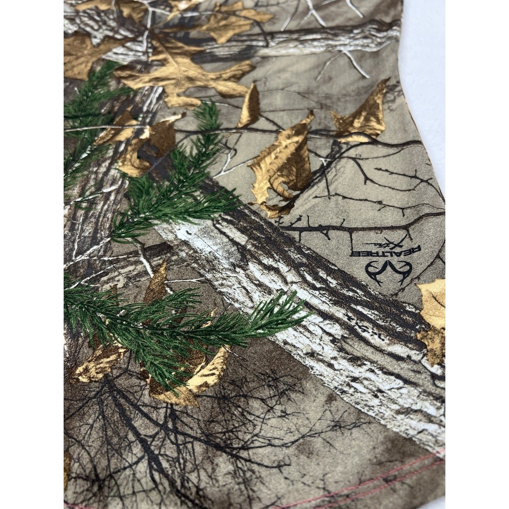 Under Armour Heatgear Fitted x Realtree Xtra Camo Raglan Shirt Womens 2XL Tee - Picture 4 of 7